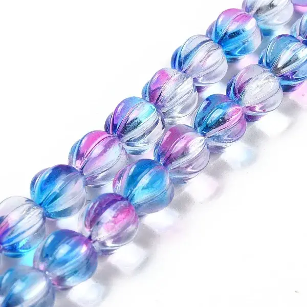 Transparent Glass Beads Strands