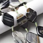 Natural Banded Agate/Striped Agate Beads Strands