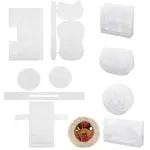 4 Styles Plastic Mesh Sheets