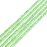Transparent Glass Beads Strands