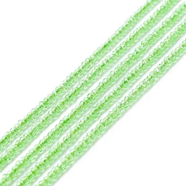 Transparent Glass Beads Strands