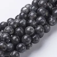 15.5 inch Natural Larvikite Beads Strands