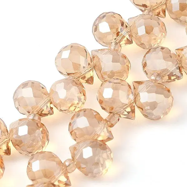 Electroplate Glass Beads Strands