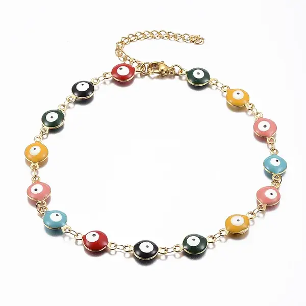 Ion Plating(IP) 304 Stainless Steel Link Bracelets