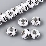 Opaque Resin European Beads