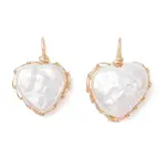 Natural Keshi Pearl Pendants