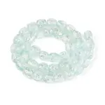 Handmade Foil Lampwork Beads Strands