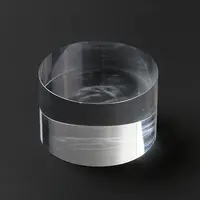 Column Transparent Acrylic Jewelry Display Pedestals