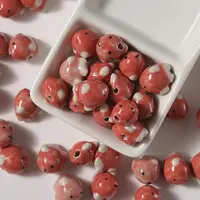 Pearlized Handmade Porcelain Beads for Necklaces Bracelets Making