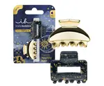 Skřipce do vlasů Invisibobble Clipstar Eclipse Lunar Glam - 2 ks + dárek zdarma