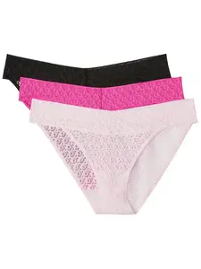 Calvin Klein Underwear Nohavičky  orchideová / rosé / čierna