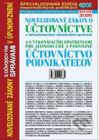 Novelizovaný zákon o účtovníctve - kniha z kategorie Daně