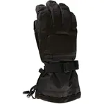 ALPINE PRO REFON Pánské lyžařské rukavice, černá, velikost