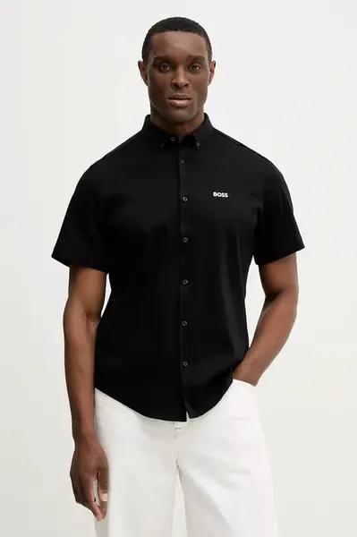 Bavlněná košile BOSS Green ST_Motion S