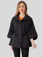 PERSO Woman's Women's cotton jacket with wide sleeves