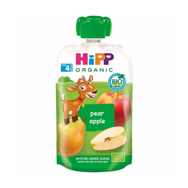 Hipp BIO Kapsička hruška-jablko 100 g