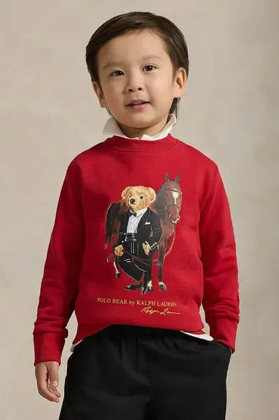 Dětská bavlněná mikina Polo Ralph Lauren