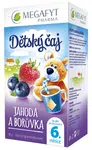 MEGAFYT Dětský čaj jahoda a borůvka 20 x 2 g