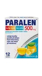 PARALEN ® Horký nápoj bez cukru citrón sáčky 12 ks