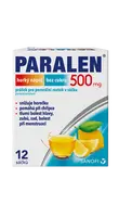 PARALEN ® Horký nápoj bez cukru citrón sáčky 12 ks