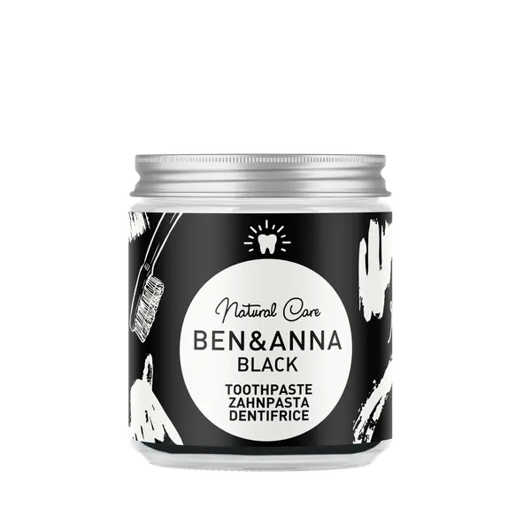 BEN & ANNA Zubní pasta pro bělení zubů s aktivním uhlím 100 ml