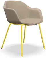 LD SEATING Konferenční křeslo RIVA, RI-03-N16, medová žlutá podnož