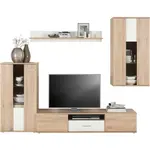 Ti'me OBÝVACÍ STĚNA, bílá, barvy dubu