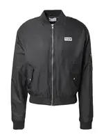 FCBM Prechodná bunda 'Nicolas'  tmavosivá