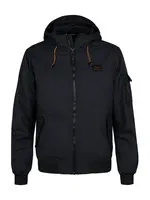 Petrol Industries Prechodná bunda  oranžová / čierna