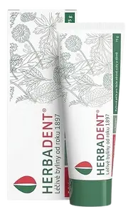 HERBADENT Bylinná zubní pasta s fluorem 75 g