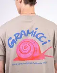 Tričko Gramicci Snail Tee KHAKI