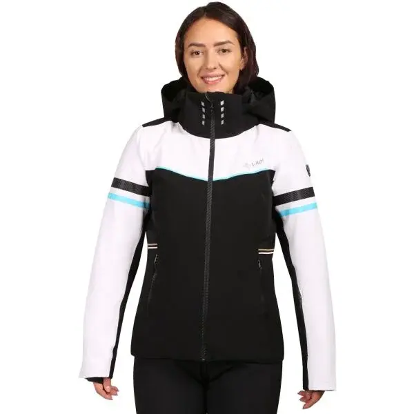 KILPI LORIEN Dámska lyžiarska bunda, čierna, veľkosť
