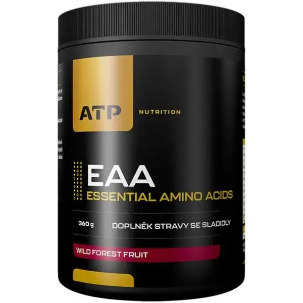 ATP NUTRITION EAA 360 G LESNÍ OVOCE Komplexní aminokyseliny, černá, velikost 360 G