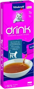 VITAKRAFT Cat drink losos+L-Carnitin 5 x 30 g
