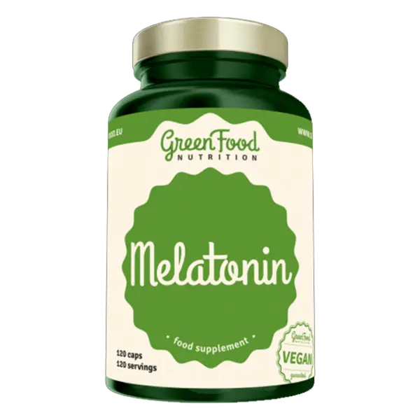 GREENFOOD NUTRITION Melatonin 120 kapslí