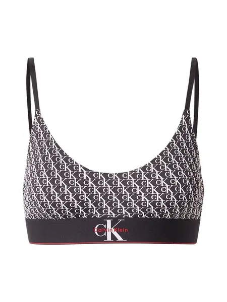 Calvin Klein Underwear Podprsenka  červená / čierna / biela