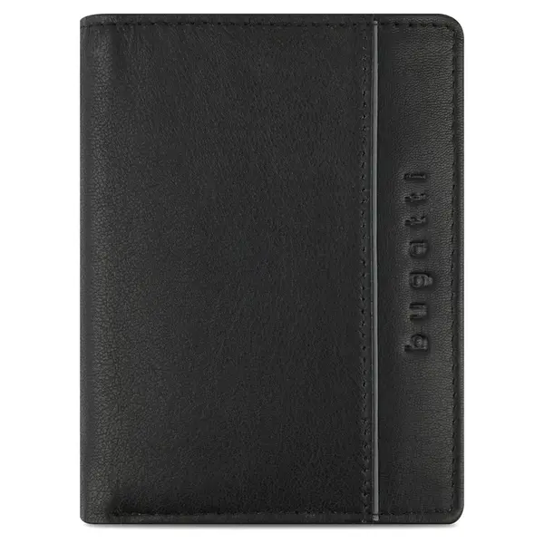 Pánská kožená peněženka Bugatti Viam - černá