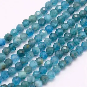 Natural Apatite Beads Strands