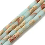 Synthetic Imperial Jasper Dyed Beads Strands