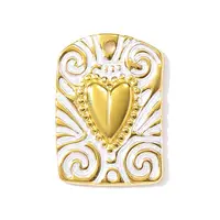 304 Stainless Steel Enamel Pendants