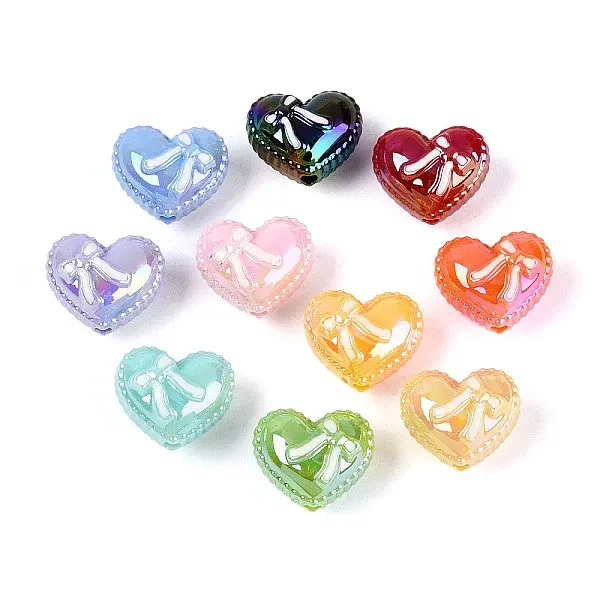 UV Plating Opaque Acrylic Beads