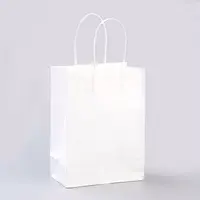 Pure Color Kraft Paper Bags