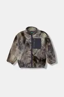 Dětská mikina United Colors of Benetton tmavomodrá barva, vzorovaná, 3IQBC505K