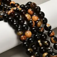 Dyed Natural Agate Beads Strands