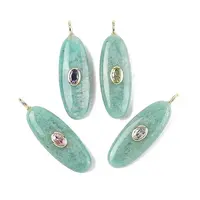 Natural Amazonite Pendants