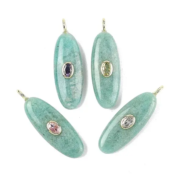 Natural Amazonite Pendants