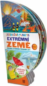 Jedinečná planeta - Extrémní země / Rozkládací kniha s pevnými listy ve tvaru globusu