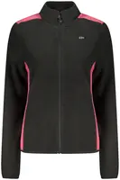 Dámská fleecová mikina s růžovými detaily