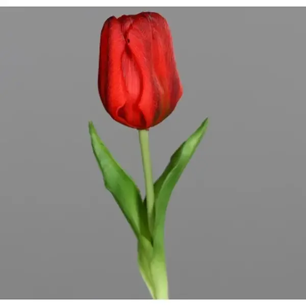 Umělá květina Tulipán 20 cm, červená