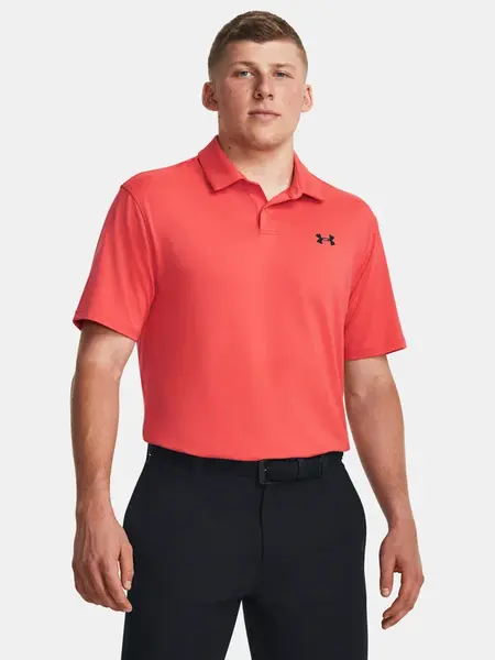 Under Armour Tričko UA T2G Polo-RED - Pánské